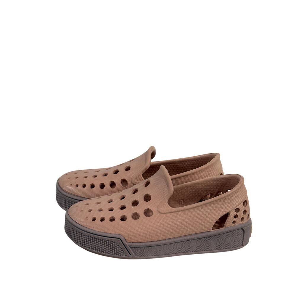Joybees Kids Skate Sneaker Slip On EVA Water Shoe Mauve Pink Comfort SZ C10 NWT